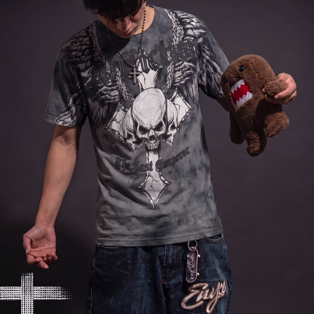 Camiseta Oversized Estampa Affliction Pro