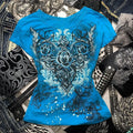 T-Shirt Baby Look Y2K Estética Harajuku