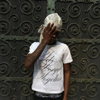 Camiseta Oversized Letreiro Gótico Y2K