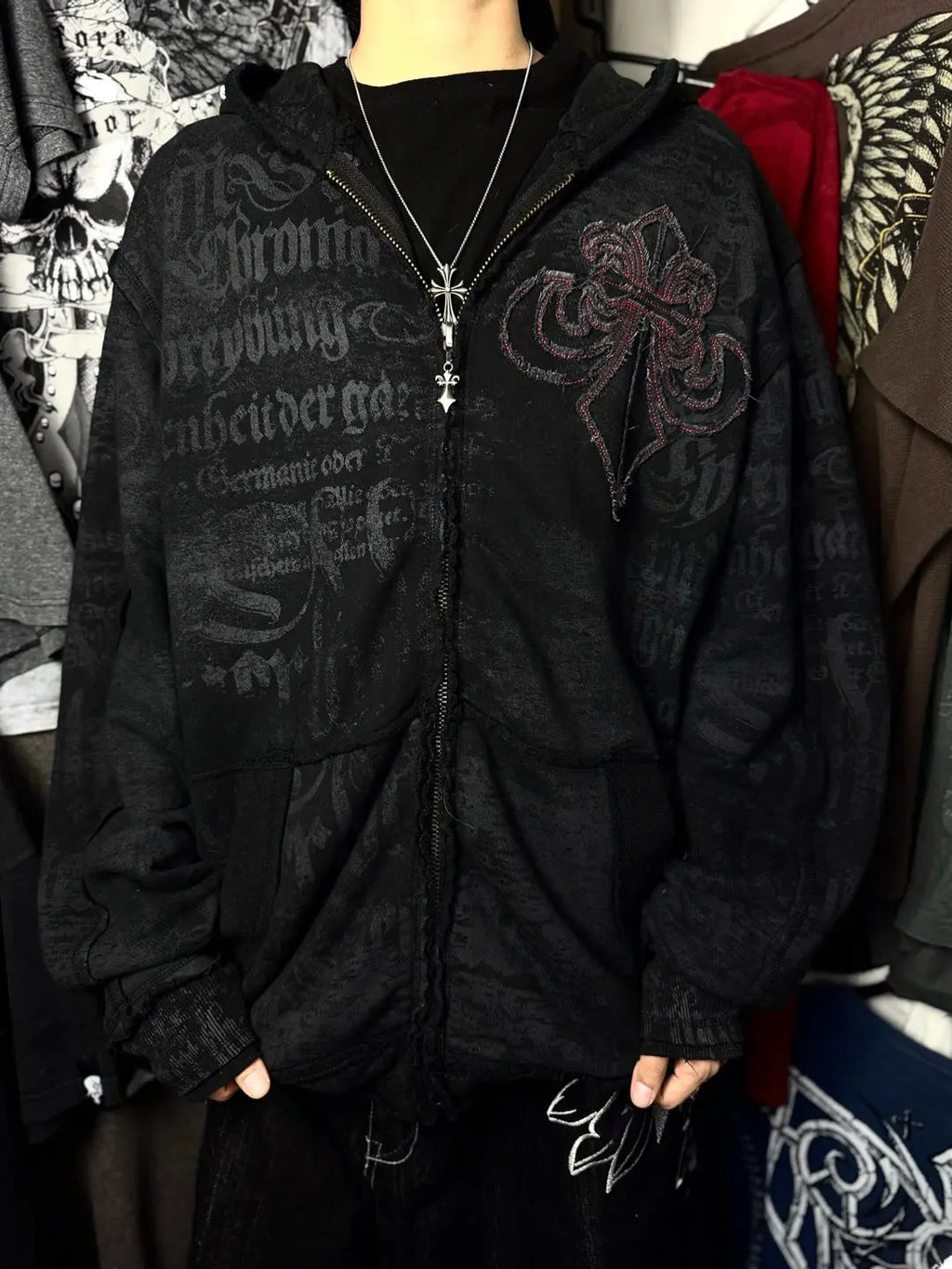 Moletom Com Capuz Gothic & Dark Unissex
