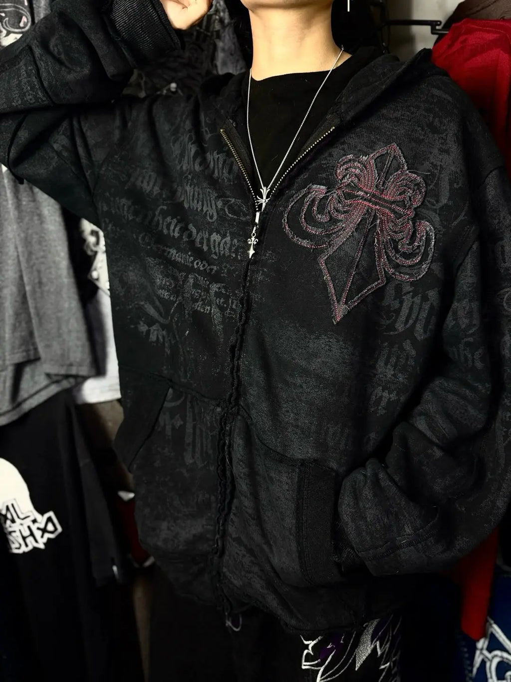 Moletom Com Capuz Gothic & Dark Unissex