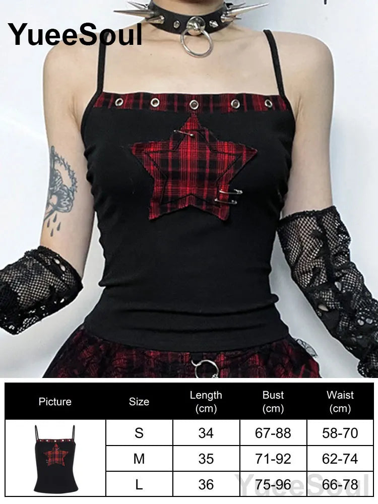 Cropped Gótico de Renda e Malha Y2K Fairycore