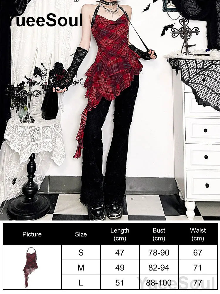 Cropped Gótico de Renda e Malha Y2K Fairycore