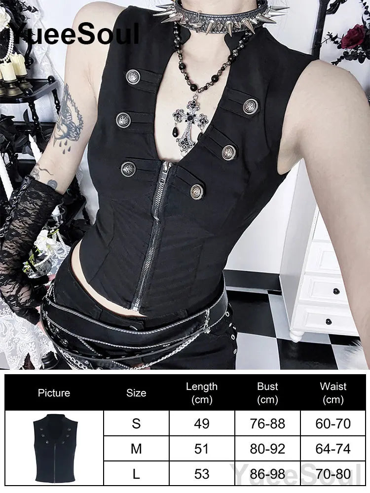 Cropped Gótico de Renda e Malha Y2K Fairycore