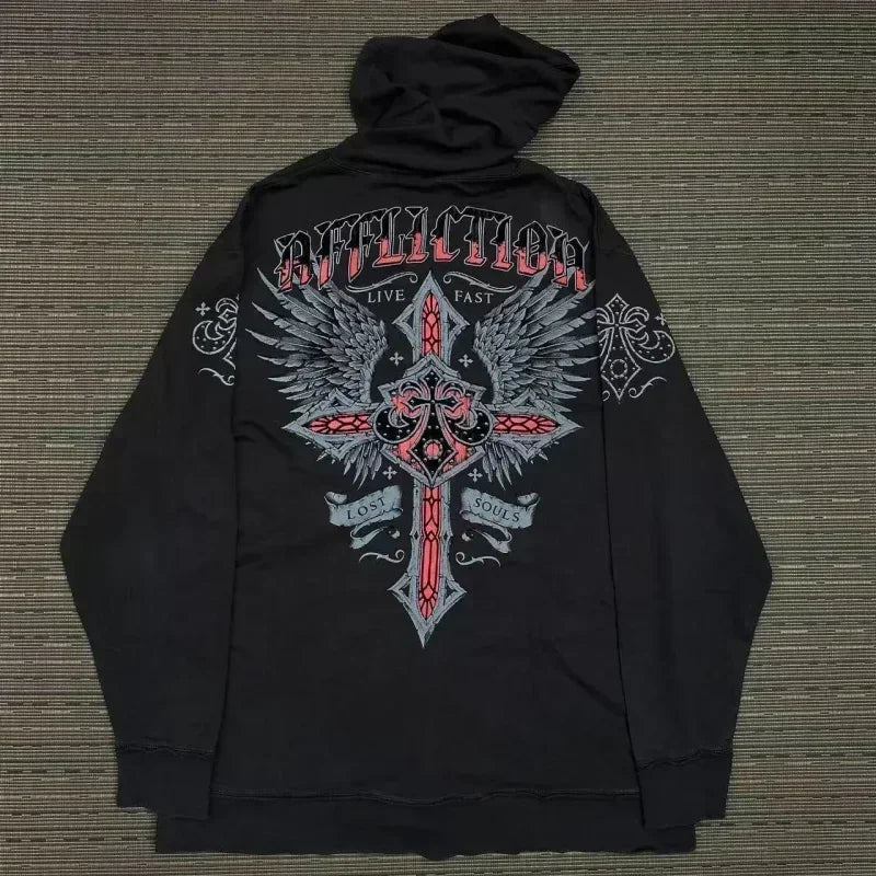Moletom Com Capuz Gothic & Dark Unissex