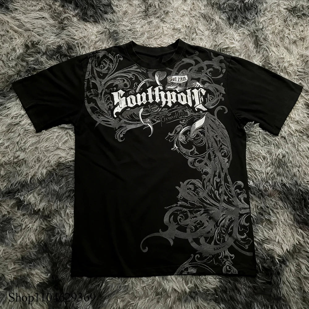 T-Shirt Streetwear Dark Oversized