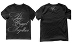 Camiseta Oversized Letreiro Gótico Y2K