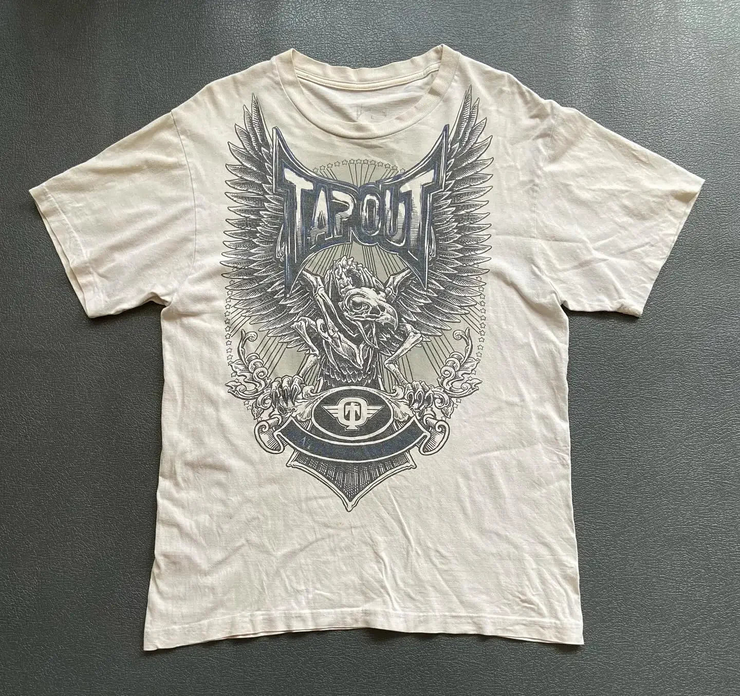 Camiseta Y2k Vintage Estampa Esqueleto Dual-Sleeve