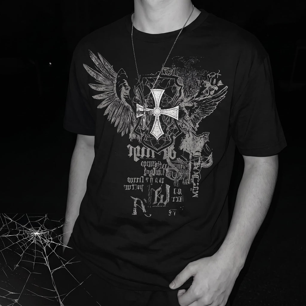 T-Shirt Streetwear Dark Oversized