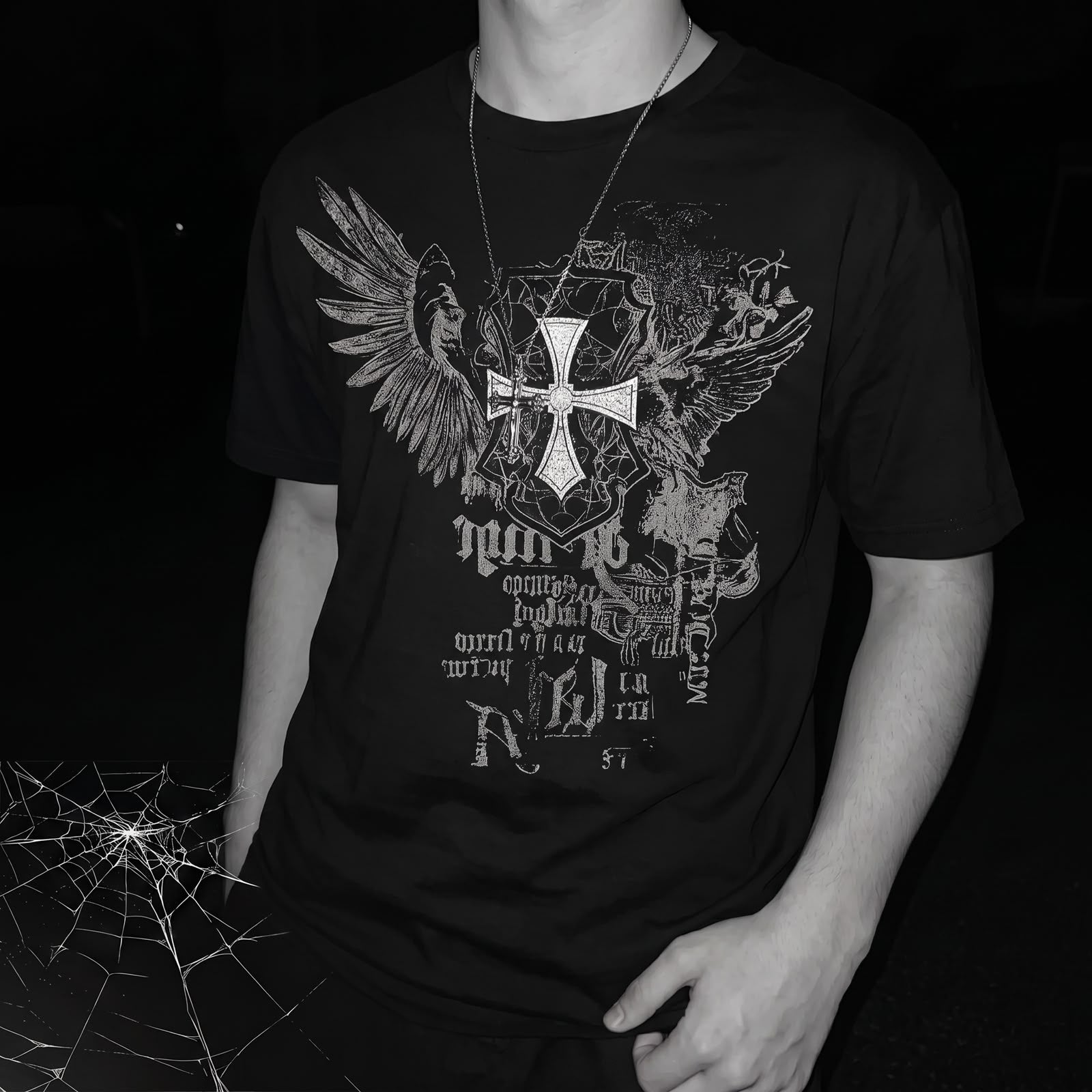 T-Shirt Streetwear Dark Oversized