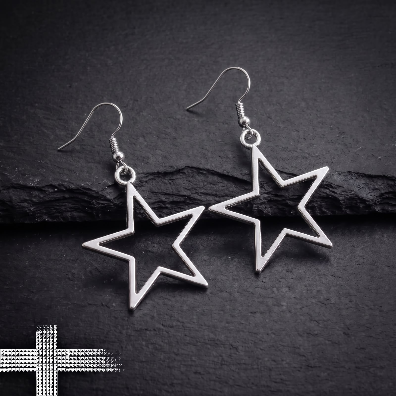 Brincos Vintage Star Drop