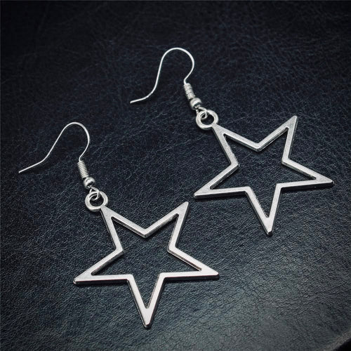 Brincos Vintage Star Drop