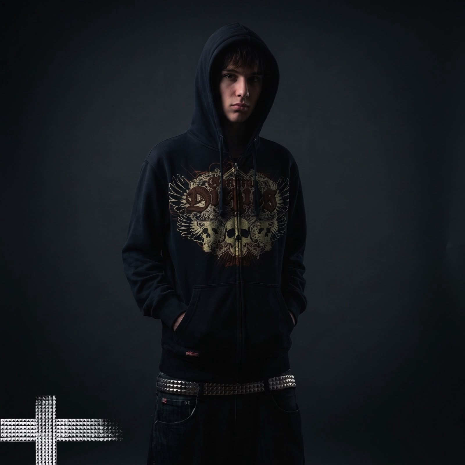 Moletom Com Capuz Gothic & Dark Unissex