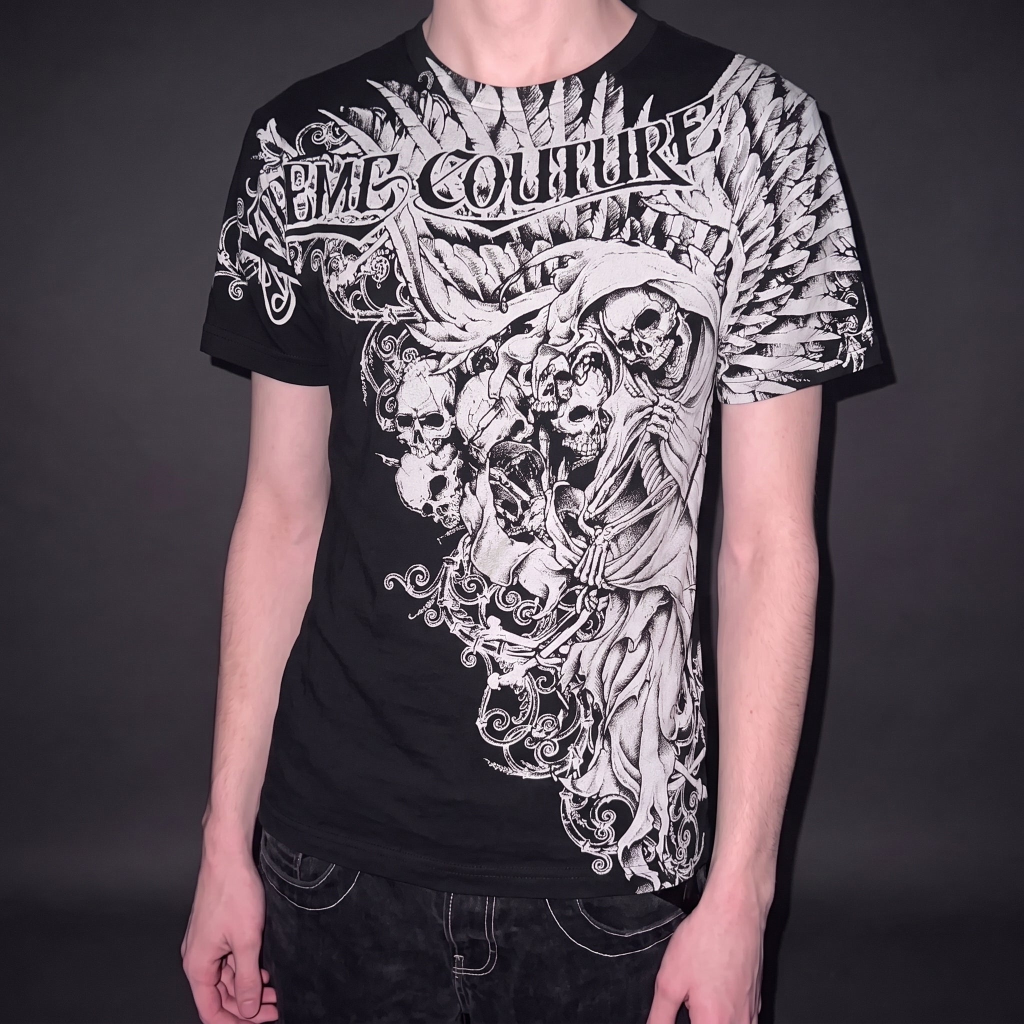 Camiseta Oversized Affliction Premium Y2K