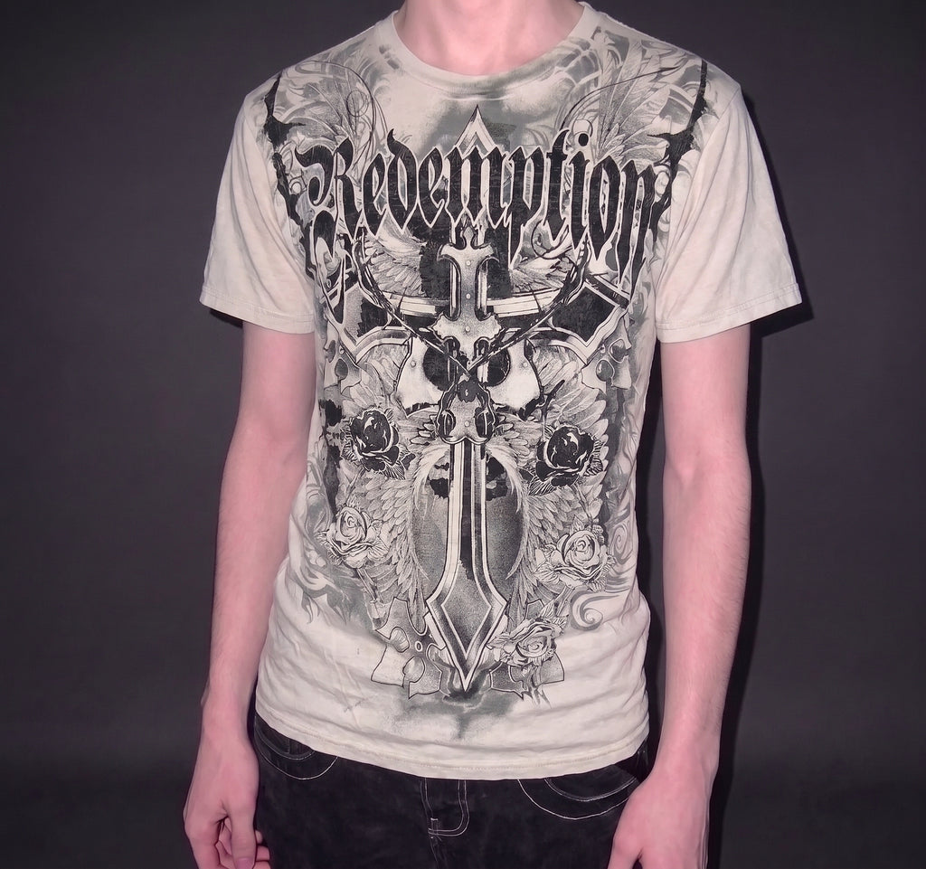 Camiseta Oversized Estampa Affliction Pro