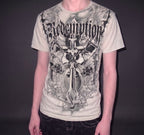 Camiseta Oversized Estampa Affliction Pro