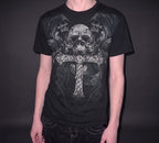 Camiseta Oversized Estampa Affliction Pro