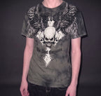 Camiseta Oversized Estampa Affliction Pro
