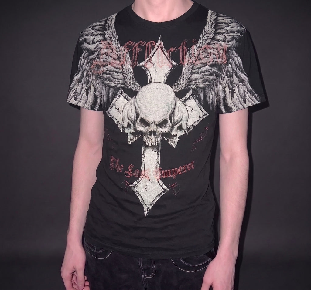 Camiseta Oversized Estampa Affliction Pro