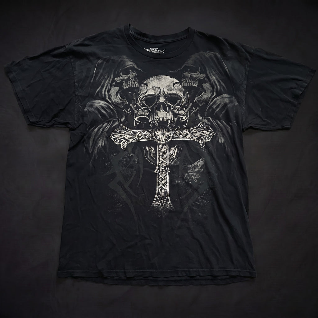 Camiseta Oversized Estampa Affliction Pro