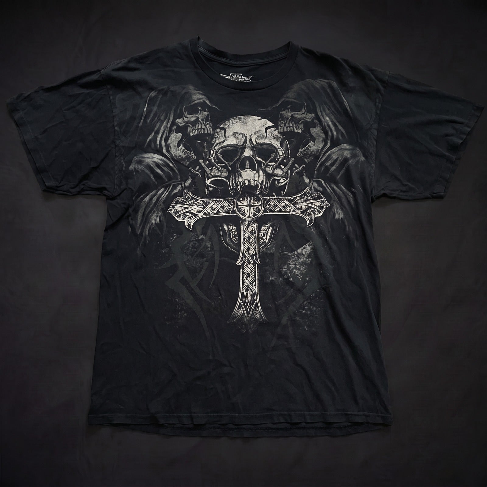 Camiseta Oversized Estampa Affliction Pro