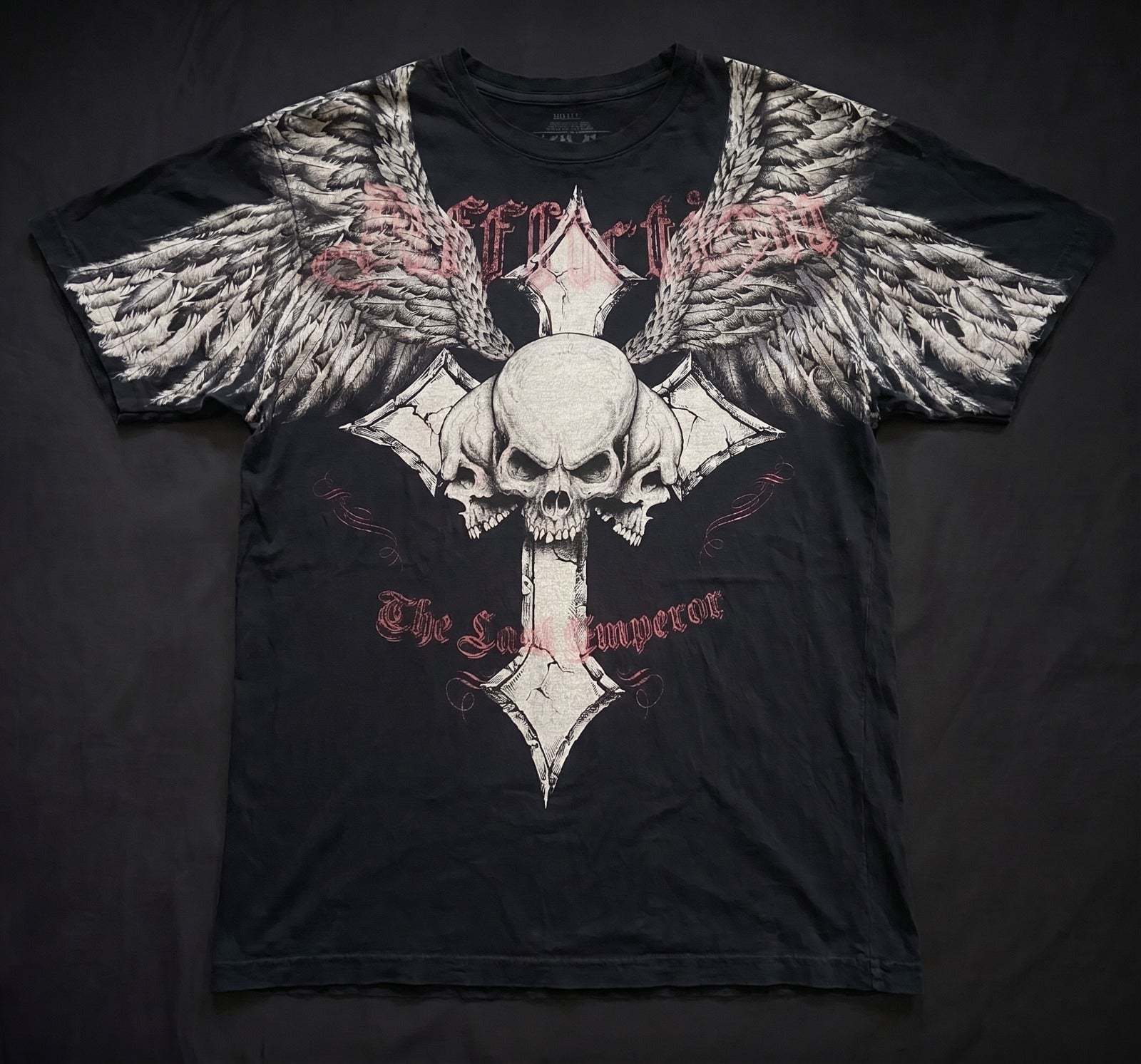 Camiseta Oversized Estampa Affliction Pro