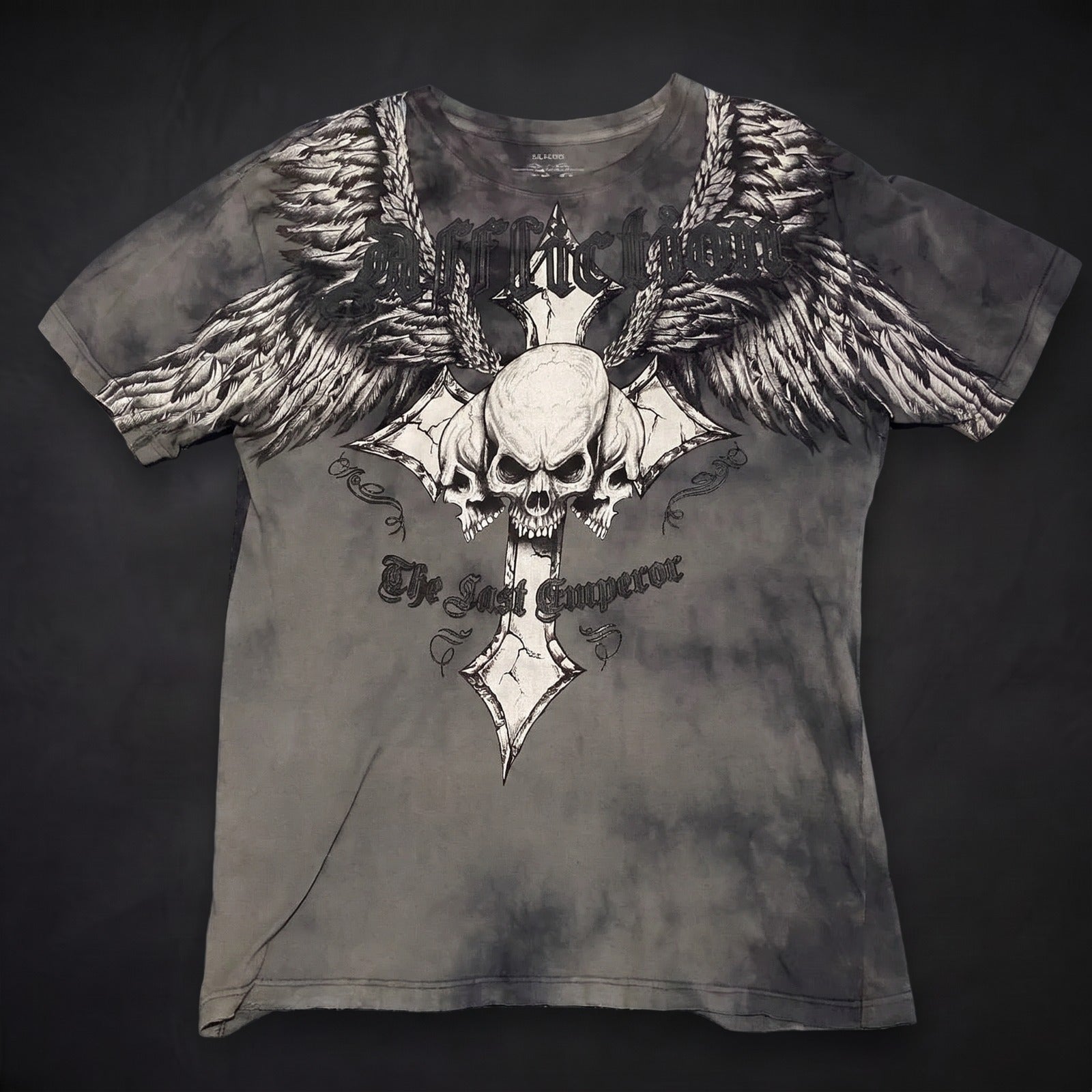 Camiseta Oversized Estampa Affliction Pro