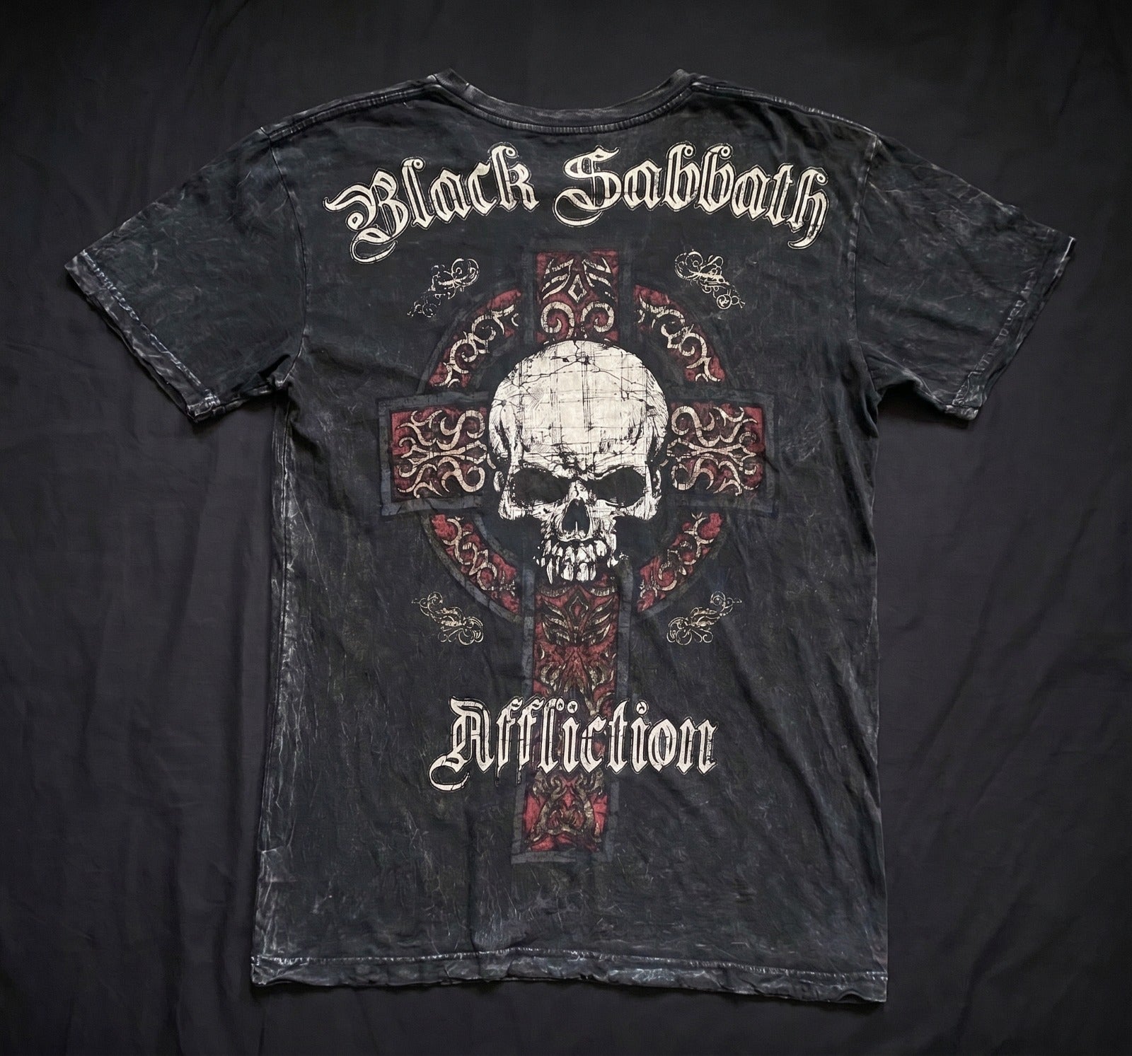 Camiseta Oversized Estampa Affliction Pro